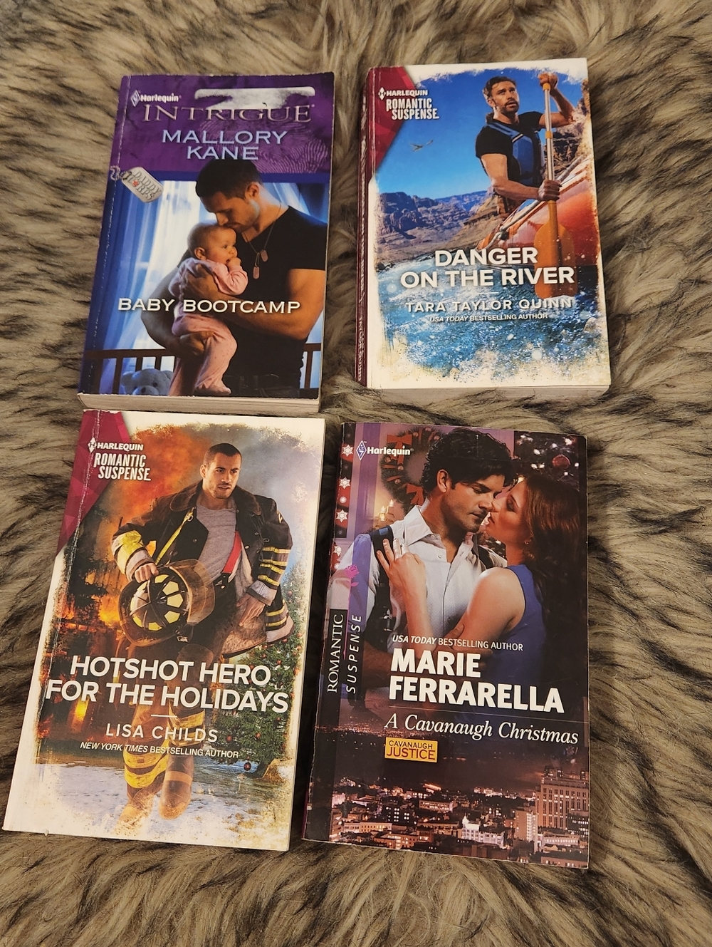 Harlequin Romantic Suspense Paperback Lot - 4 Total